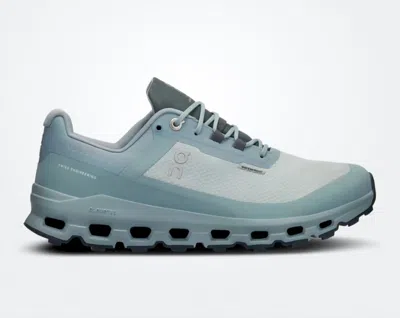On Cloud Women's Cloudvista Waterproof Shoes In Glacier/cobble In Multi