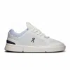 On Cloud Women's On The Roger Spin Sneaker In White Heather In Multi