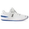On Cloud Women's The Roger Pro Tennis Shoe In White/indigo In Animal Print