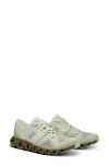 On Cloud X 3 Training Shoe In Aloe,hunter