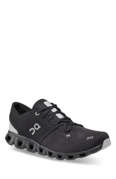 On Mens  Cloud X 3 In Black/black