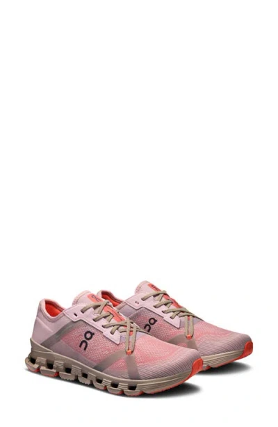 On Cloud X 4 Ad Athletic Shoe In Pink