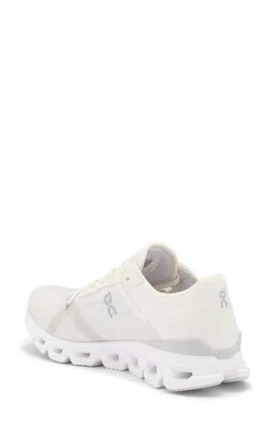 On Cloud X 4 Ad Athletic Shoe In White/wolf