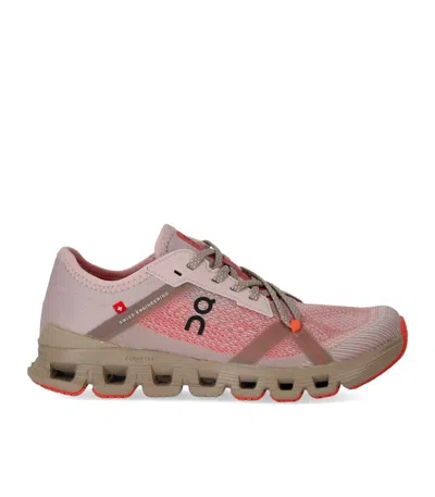On Cloud X 4 Ad Mauve Salm Sneaker In Pink
