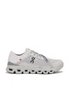 On Cloud X 4 Ad Sneaker In Wolf & Alloy