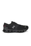 On Cloud 6 Waterproof Sneakers In Black & Eclipse