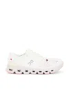On Cloud X 4 Sneaker In Ivory & Sand