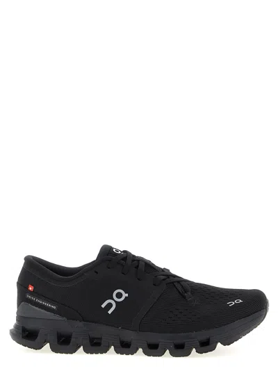 On Cloud X 4 Sneakers In Black