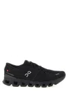 On Cloudx4 Rubber-trimmed Mesh Running Sneakers In Black