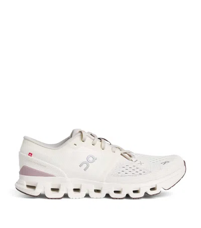 On Cloud X 4 Low-top Sneakers In Animal Print