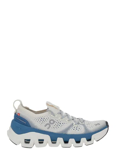 On Cloud X Tempo Cushied Sole Breathable Tech Fabric Sneakers In White