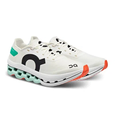 On Cloudboom Echo 57.98256 Sneakers White Mint Lace Up Running Shoes In Multi