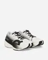 On Cloudboom Max Rubber-trimmed Recycled-mesh Sneakers In White