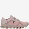 On Cloud X 4 Ad Rubber-trimmed Recycled-mesh Sneakers In Pink