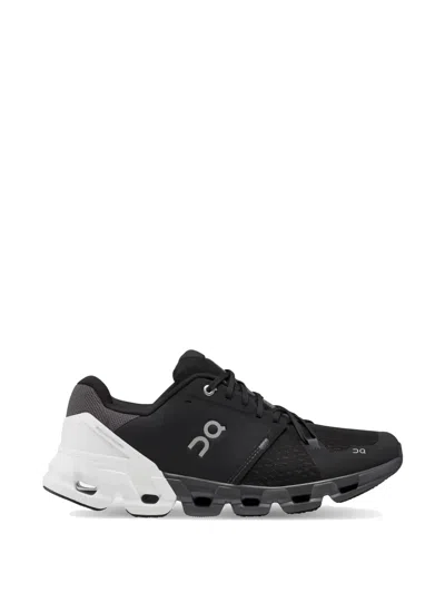 On Cloudflyer 4 Lace-up Sneakers In Black
