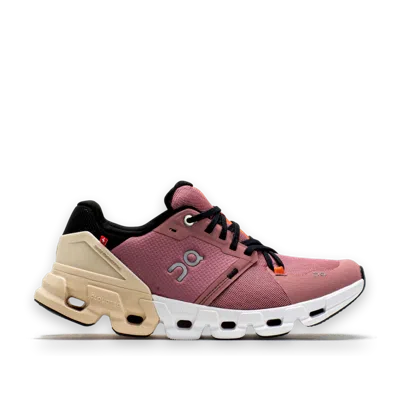 Pre-owned On Cloudflyer 4 Women's Pink Beige Light Running Shoes Sport Sneakers 71.97932