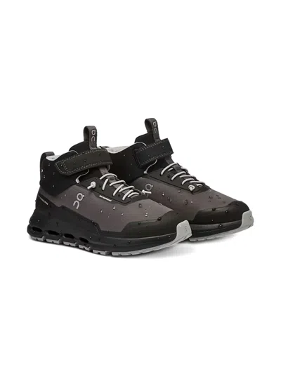 On Cloudhero Mid Waterproof Sneakers In Black