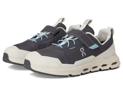 On Cloudhero Waterproof (little Kid) Kid's Shoes Eclipse/pearl : 13.5 Little Kid M In Blue