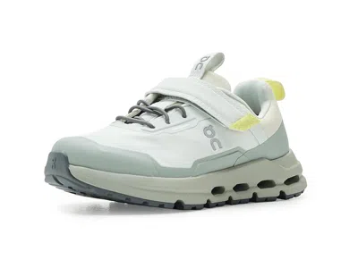 On Cloudhero Waterproof (little Kid) Kid's Shoes Iceberg/limelight : 13 Little Kid M In Black