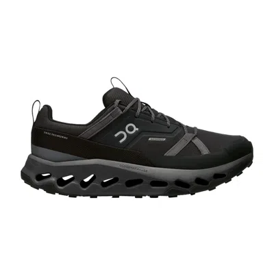 Pre-owned On Cloudhoriz Waterproof 'black Eclipse'
