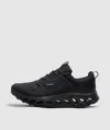 On Mens Black Black Cloudvista 2 Mesh Low-top Trainers In Black - Black