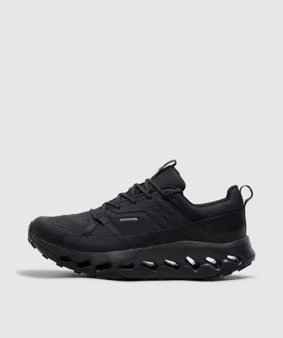 On Cloudhoriz Waterproof Sneaker In Black - Black