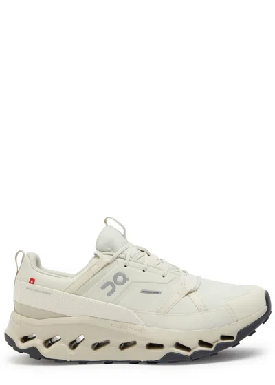 On Cloudhoriz Wp Panelled Mesh Sneakers In Sand