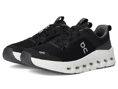 On Cloudleap (big Kid) Kids Shoes Black/white : 6.5 Big Kid M, Synthetic In Multi