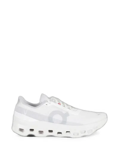 On Cloudmster 1 Mesh Sneakers In White