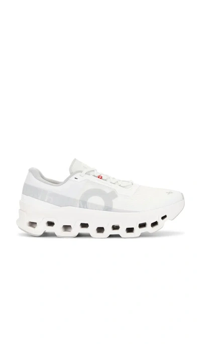 On Fabric Low-top Sneakers In White