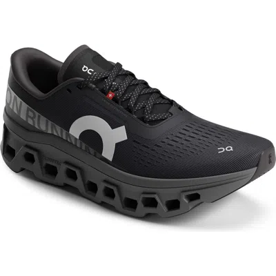 On Cloudmster 1 Running Shoe In Black