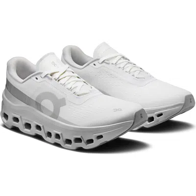 On Cloudmster 1 Sneakers With Hidden Eyelets And Advanced Cushiing In White