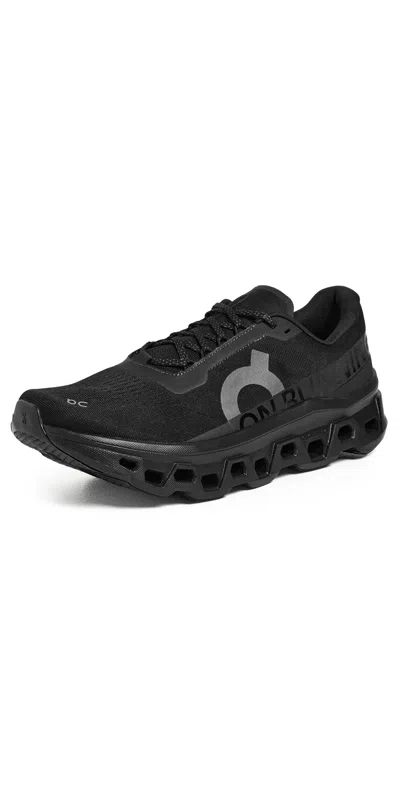 On Cloudmster 1 Sneakers Black Black