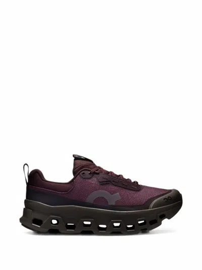 On Cloudmster 1 Waterproof Sneakers In Burgundy