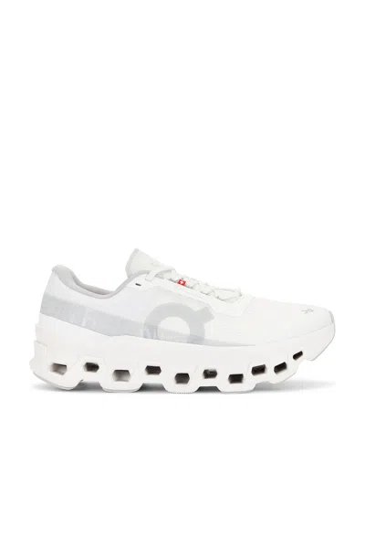 On Fabric Low-top Sneakers In White