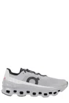 On Breathable Grey Sneakers With Robust Rubber Sole In Gray