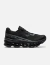 On Cloudmster 2 Rubber-trimmed Mesh Sneakers In Black