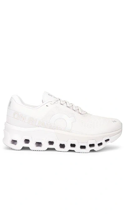 On Fabric Low-top Sneakers In White