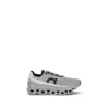 On Breathable Grey Sneakers With Robust Rubber Sole In Gray
