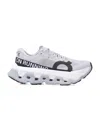 On Cloudmster 3 Hyper Running Fabric Sneakers In White