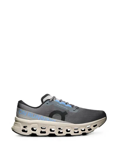 On Cloudmster 3 Lace-up Sneakers In Black