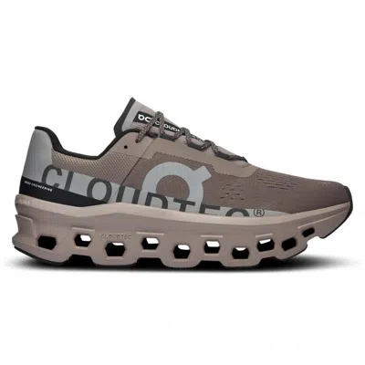 On Cloudmster 61.97729 Sneaker Cinder Fog Low Top Lace-up Running Shoes In Gray