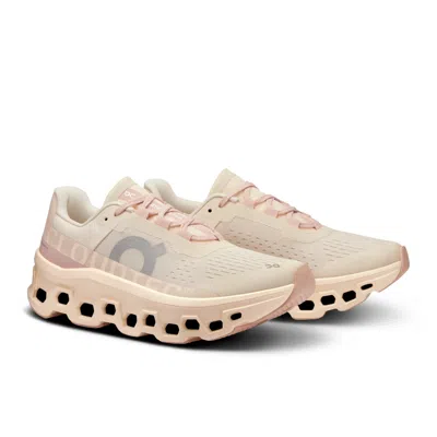 On Cloudmster 61.97785 Sneaker Womens Us 8.5 Mo Fawn Running Shoes Dwa570 In Multi
