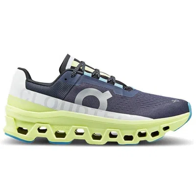 On Cloudmster 61.98244 Sneaker Men's Ir Hay Lace-up Lifestyle Running Shoes In Blue