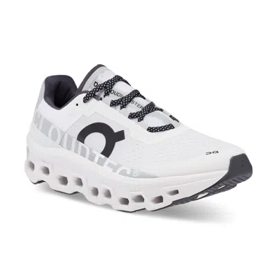 Pre-owned On Cloudmster All White 61.98434 Speedboard Men's Running Shoes