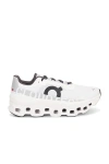 On Cloudmster Running Shoe In White
