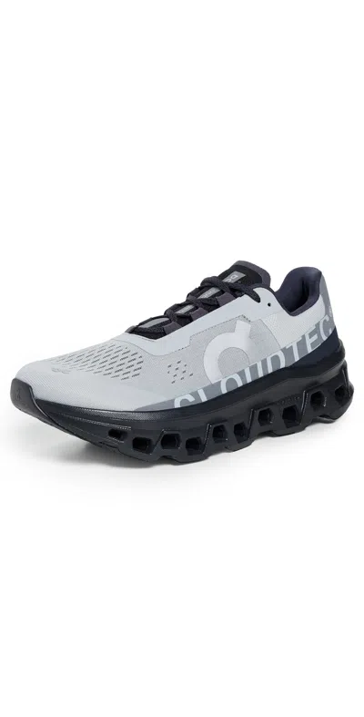 ON CLOUDMONSTER GLACIER SNEAKERS GLACIER BLACK