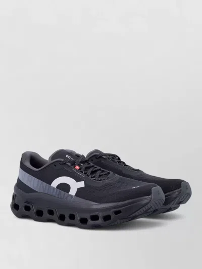 On Cloudmster Lace Up Performance Running Shoes In Blue