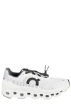 On Cloudmster Lace-up Sneakers In White