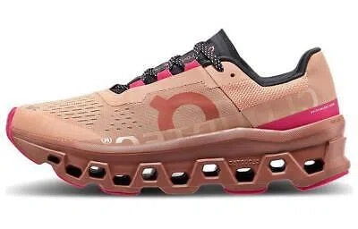 Pre-owned On Cloudmster Rose Cork W - 61-98283 In Pink